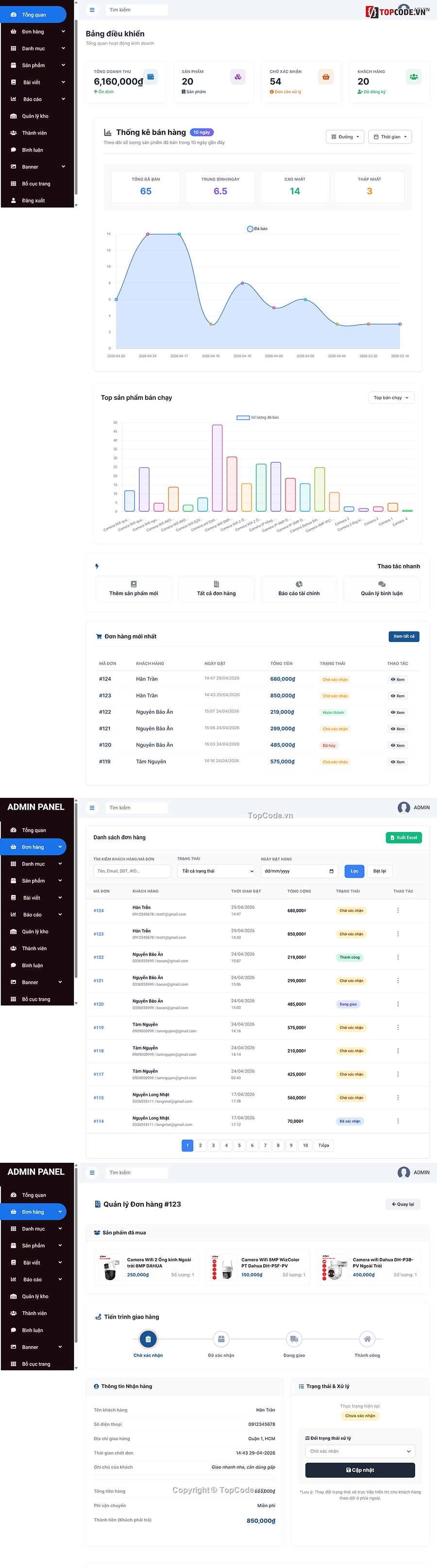 code web bán camera,web bán camera,Phần mềm quản lý bán hàng,camera an ninh,website bán camera,website camera