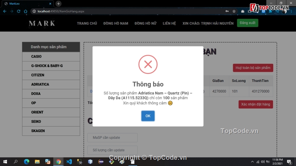 website bán đồng hồ,code web đồng hồ,web đồng hồ,website bán đồng hồ ASP.NET