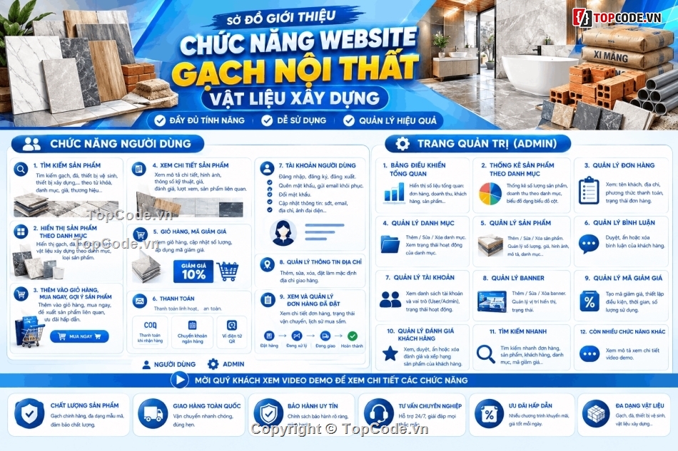 website bán gạch,vật liệu xây dựng,web bán vật liệu,website vật liệu xây dựng,Source code website bán gạch,Share code webiste xây dựng