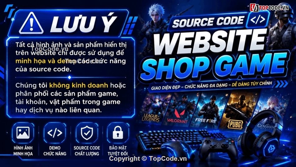 Source web game,Source code game,Website bán game,Code shop game,Source code website bán game,Shop game