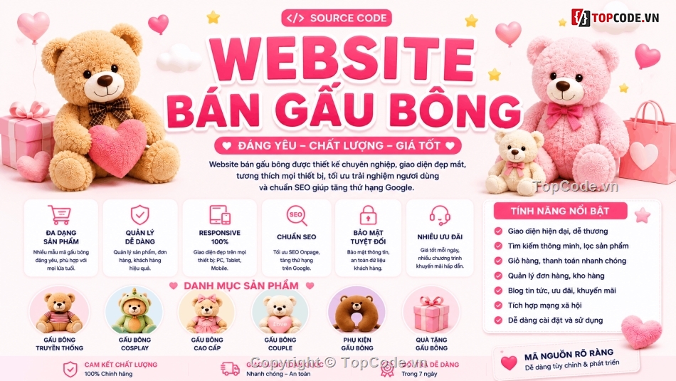 website bán gấu bông,web bán gấu bông,website thú bông,website quản lý bán hàng,website gấu bông,source code gấu bông