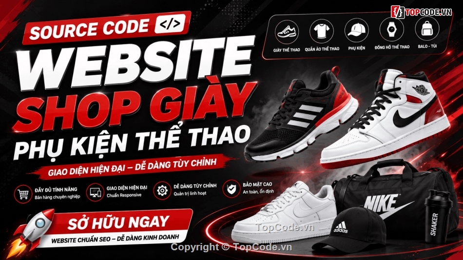 website bán giày dép,web bán quần áo,website bán quần áo,website bán giày thể thao,php mysql,website quản lý bán hàng