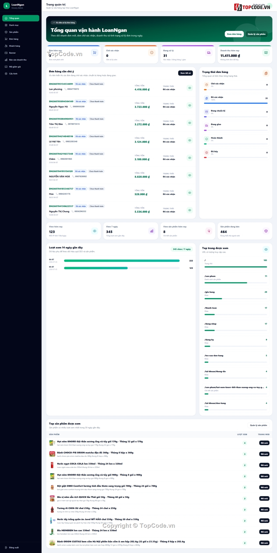 Web bán hàng,Web bán hàng Laravel,Laravel,vuejs,Đồ án Web bán hàng,Code website bán  hàng