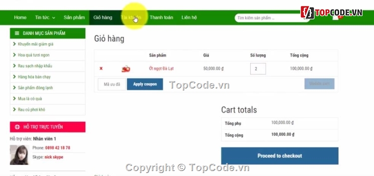 Website thực phẩm,web cửa hàng thực phẩm,Full code website thực phẩm,Web bán thực phẩm,code web ẩm thực