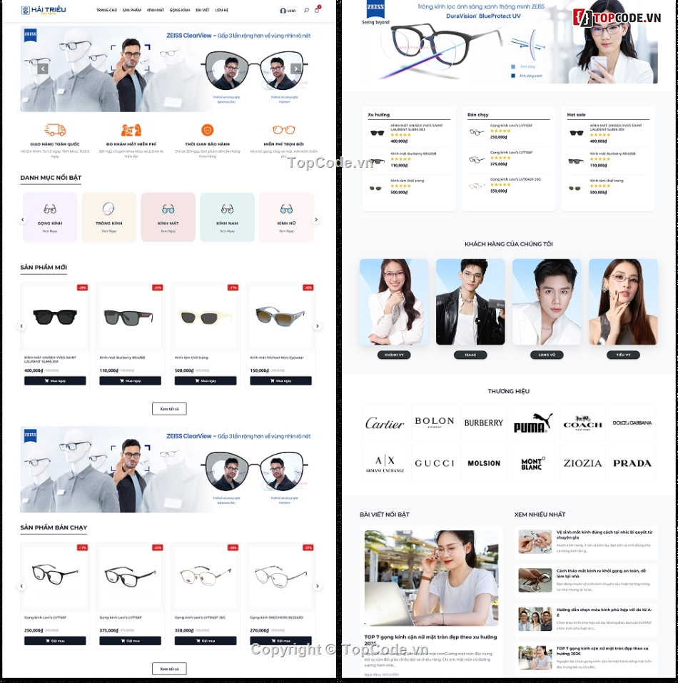 website bán mắt kính,website mắt kính,website kính mắt,source code website mắt kính,ode website mắt kính,php mysql