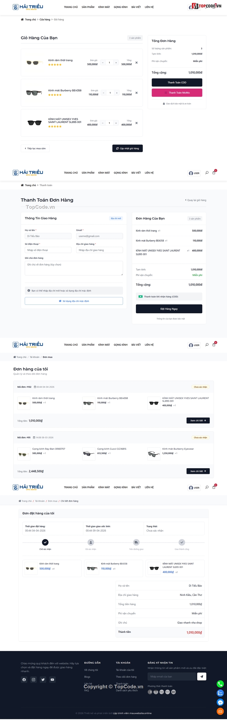website bán mắt kính,website mắt kính,website kính mắt,source code website mắt kính,ode website mắt kính,php mysql
