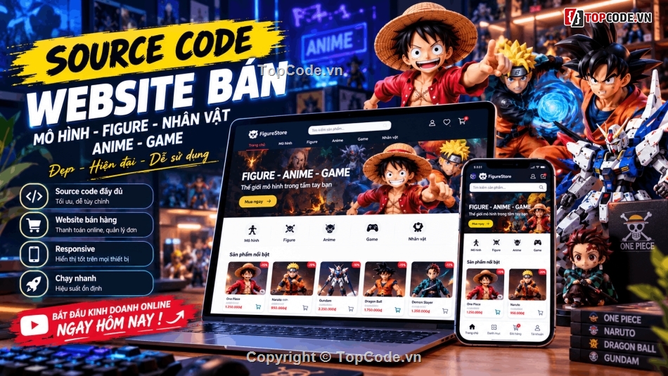 website bán mô hình,website anime,Mô hình anime,mô hình figure,mô hình gundam,Source web mô hình