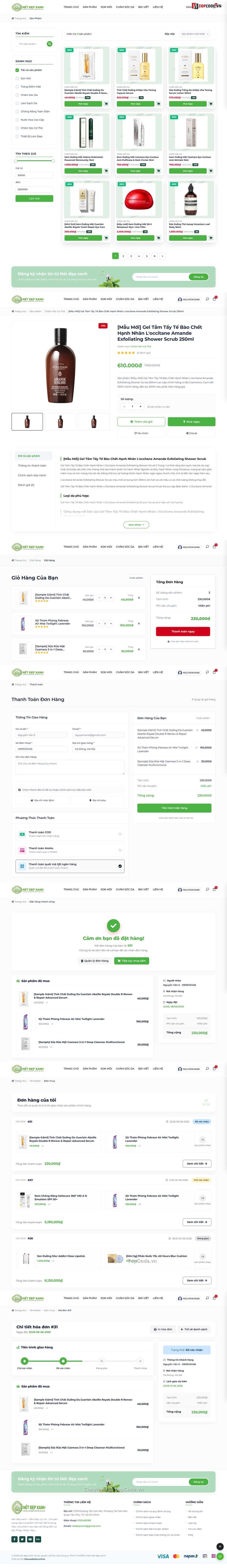 website mỹ phẩm,web bán mỹ phẩm,code web mỹ phẩm,website bán mỹ phẩm,php mysql,dựa án web bán mỹ phẩm