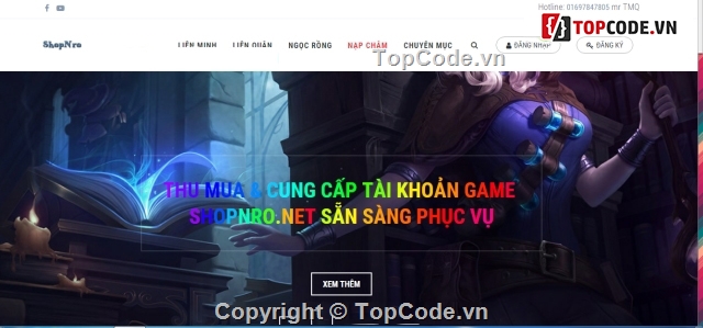 source bán nick,Code website bán nick,bán nick ngọc rồng,code bán nick liên quân,code bán nick liên minh