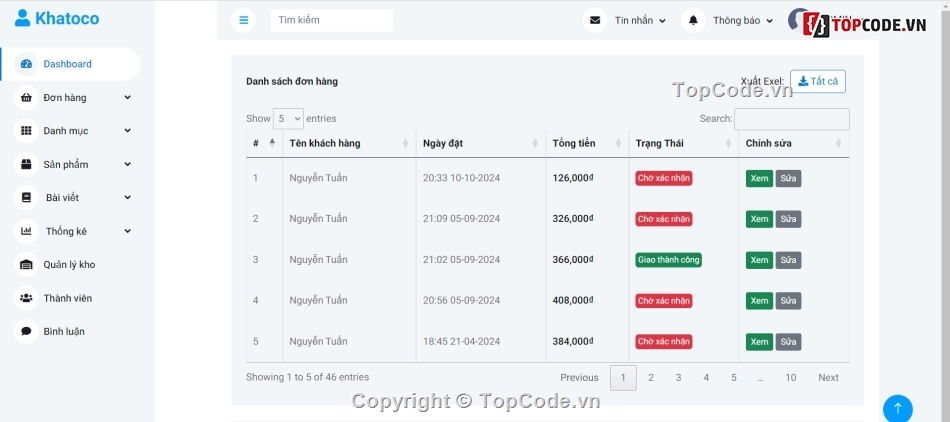 web bán quần áo,code bán áo quần,share code quần áo,Source website quần áo,đồ án quần áo,php mysql