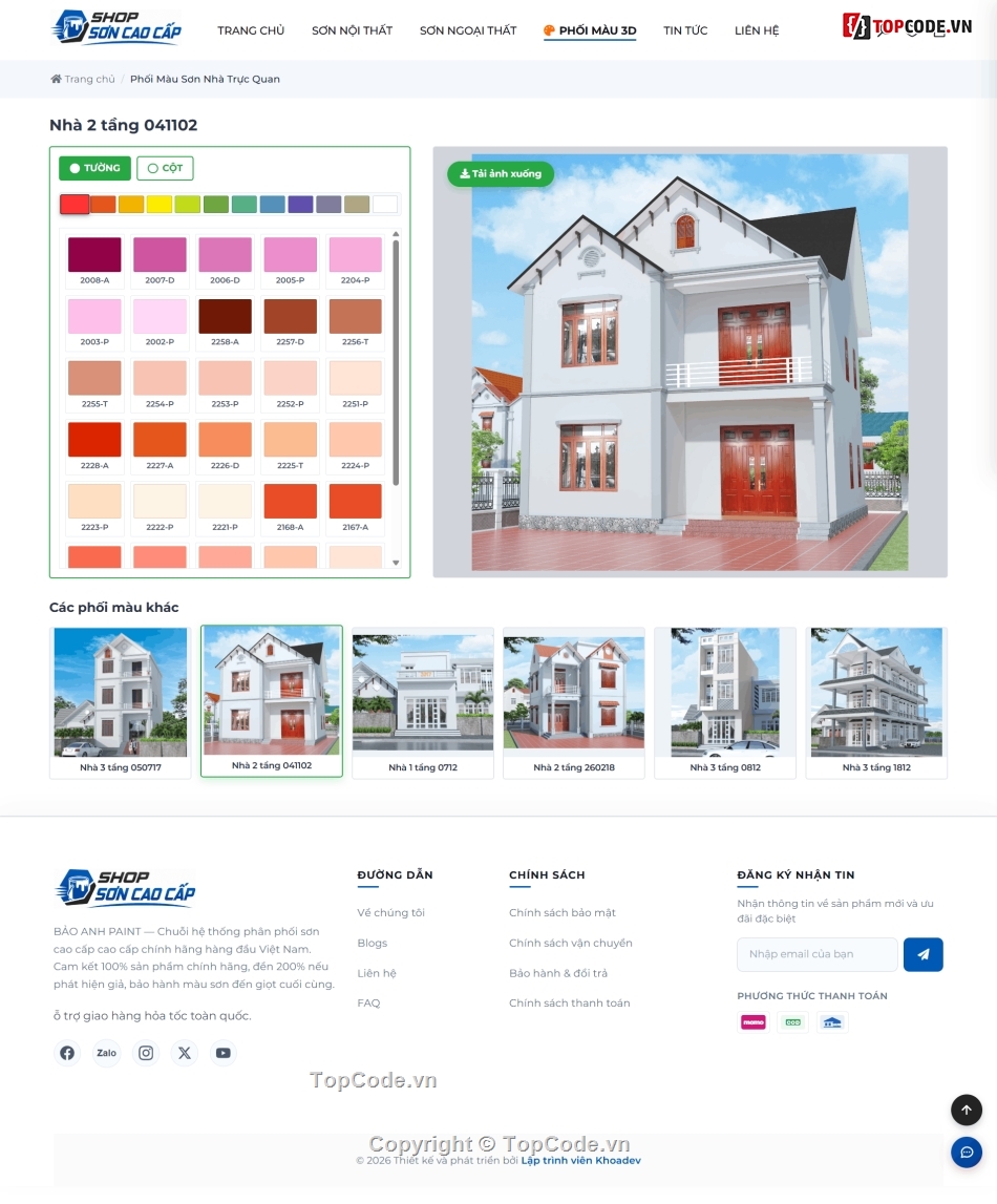 website bán sơn,Sơn Dulux,source code website bán sơn,Sơn Kova,share code website bán sơn,Sơn Jotun