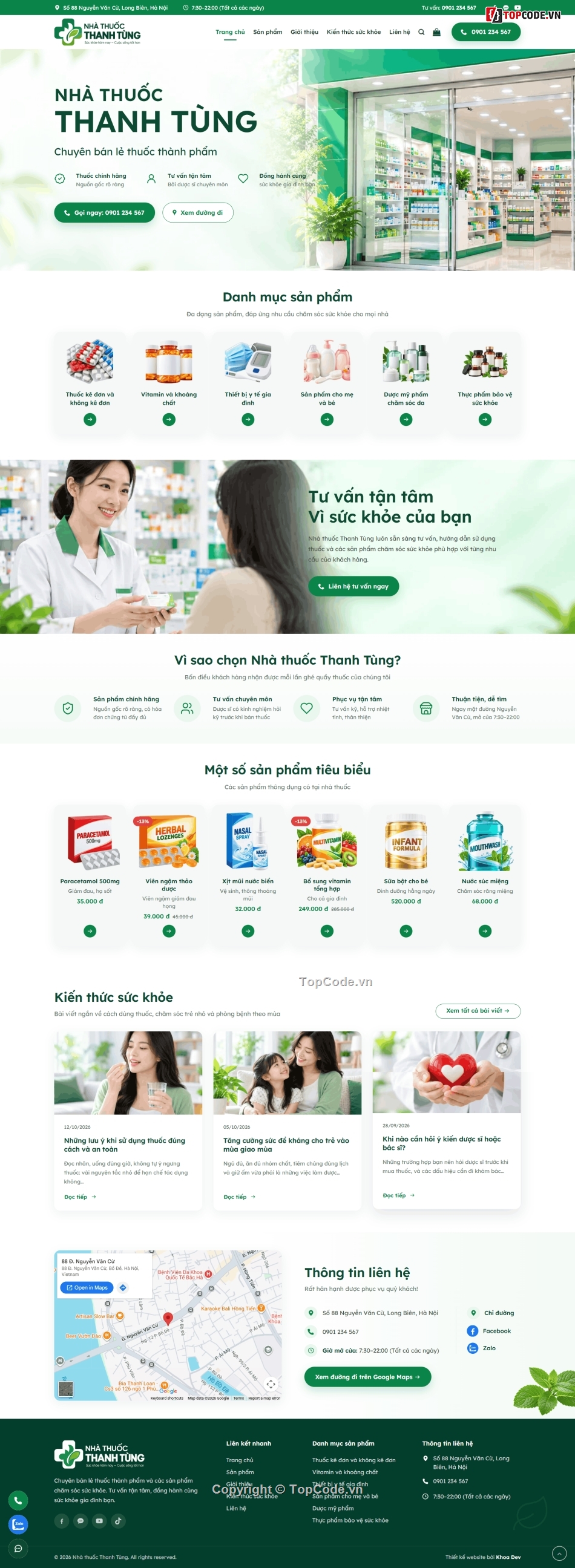 Source code website bán thuốc,Wesbite nhà thuốc,Template giao diện nhà thuốc,website bán thuốc,web bán thuốc,thực phẩm chức năng