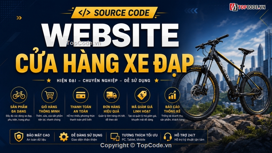 website bán xe đạp,web bán phụ kiện,website xe đạp,web xe đạp,source code xe đạp,Website quản lý xe đạp