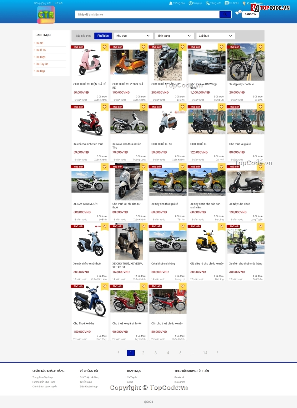 website cho thuê xe,thuê xe,đồ án thuê xe,code web thuê xe,web thuê xe,code php mysql