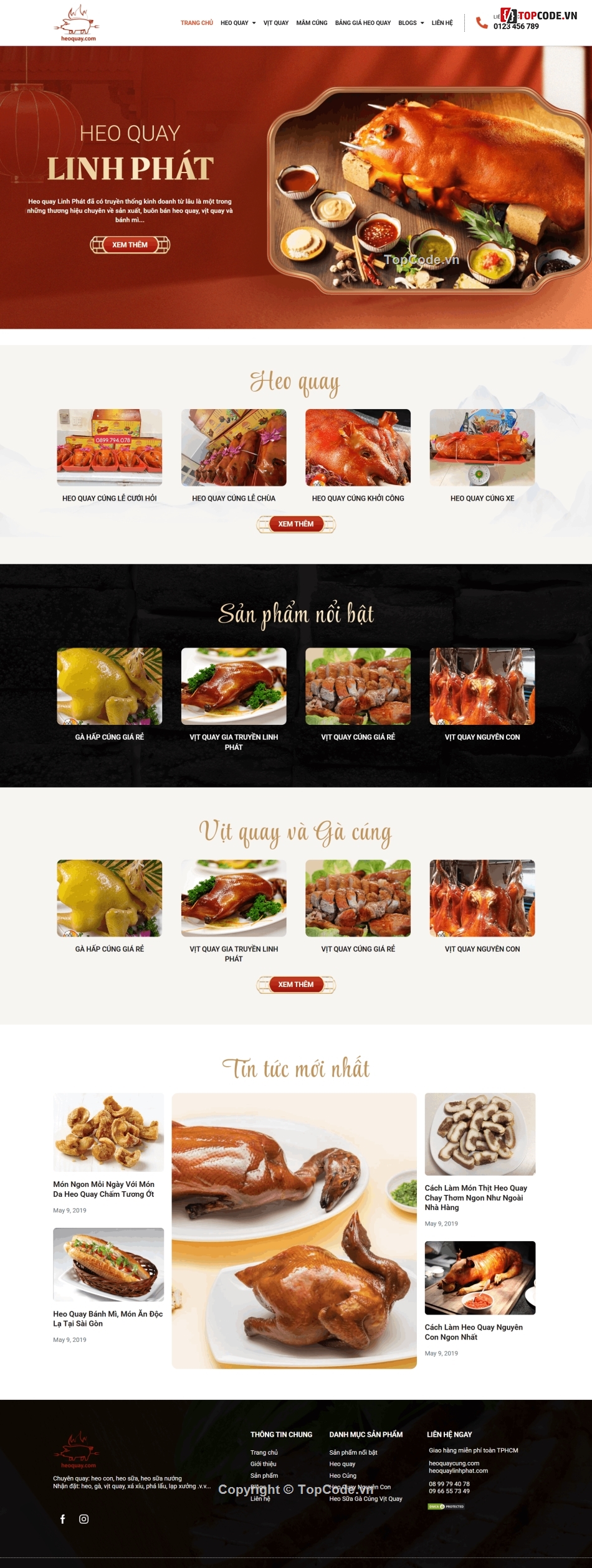 Web bán heo quay,website cửa hàng bán heo quay,website heo quay,Share code Web bán heo quay,Share website bán hàng,code website bán hàng