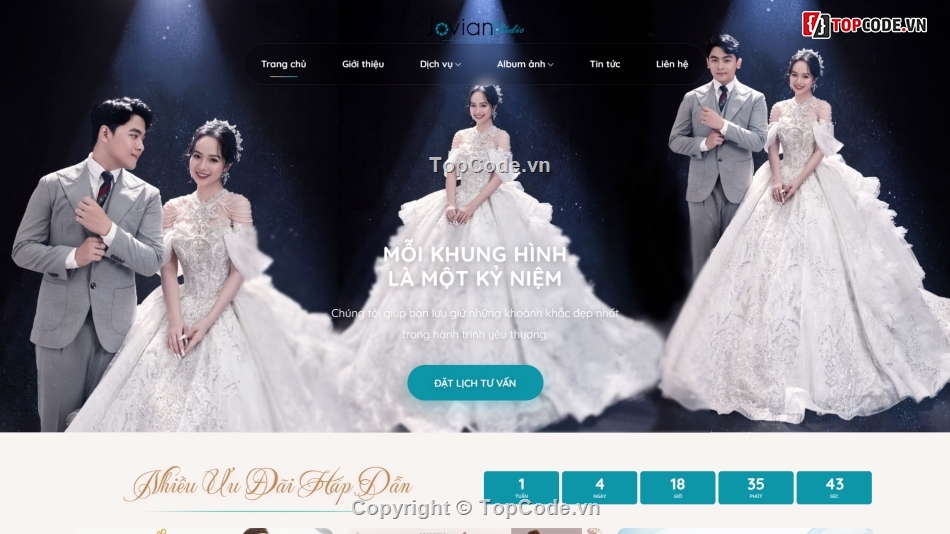Full code Studio ảnh cưới,code dịch vụ cưới hỏi,Website dịch vụ chụp ảnh,Studio Áo Cưới,Studio chụp ảnh,Website Studio Áo Cưới