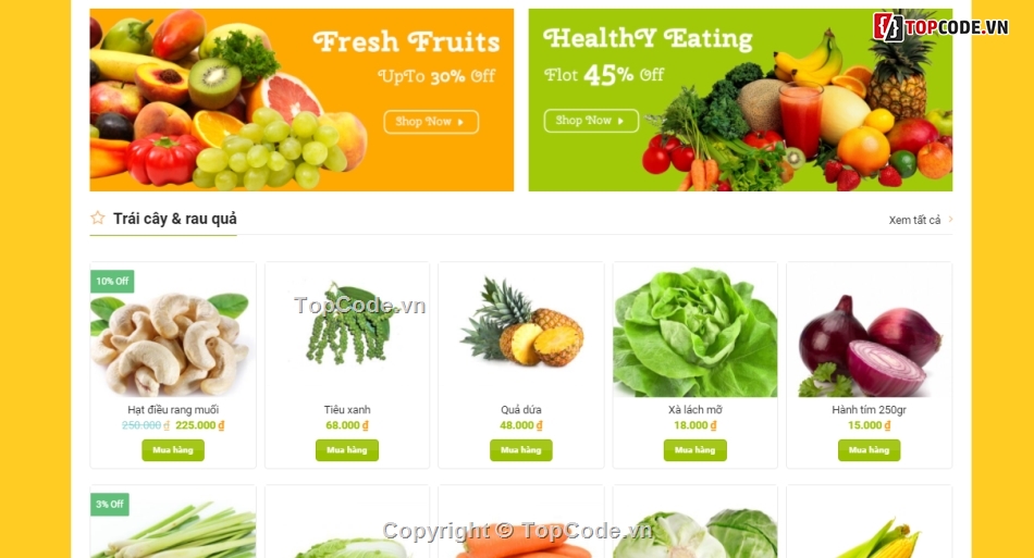 code website bán rau củ quả,website nông sản,website kinh doanh rau củ,website bán hàng nông sản,mã nguồn wordpress bán rau củ,code website bán hàng