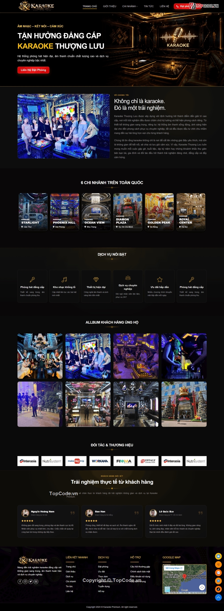 Source code website quán Karaoke,website quán Karaoke,website bar club,Karaoke giải trí,Template website Karaoke,giao diện website quán Karaoke