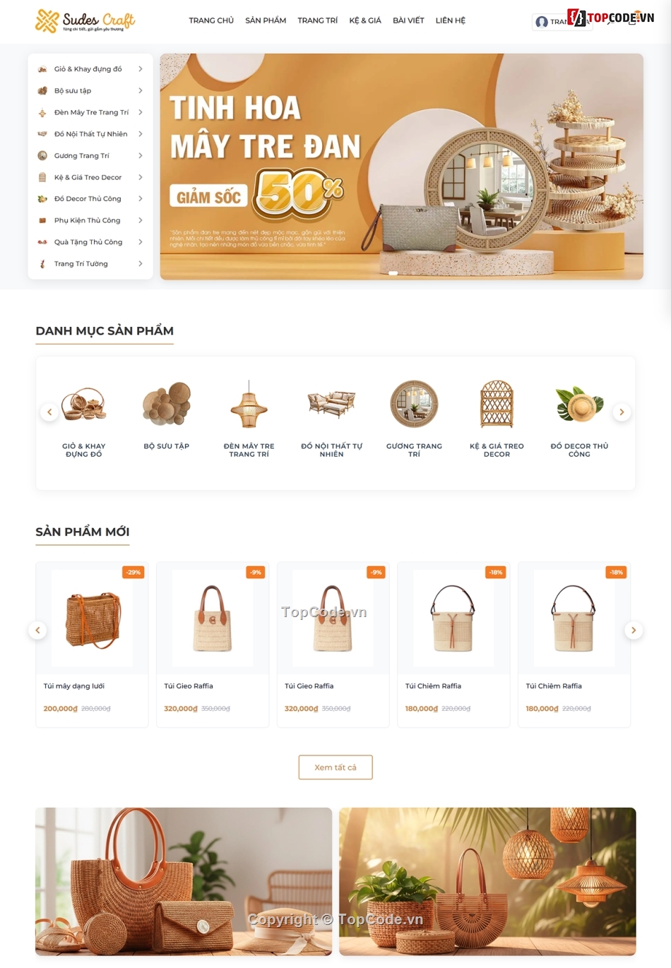 website shop thủ công mỹ nghệ,website shop  mỹ nghệ,website handmade,php mysql,website đồ thủ công,website quản lý bán  hàng