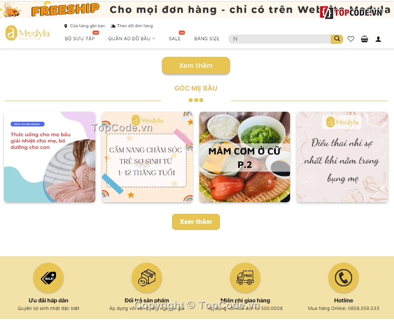 website thời trang,wordpress thời trang,code thời trang wordpress,web váy bầu,váy bầu