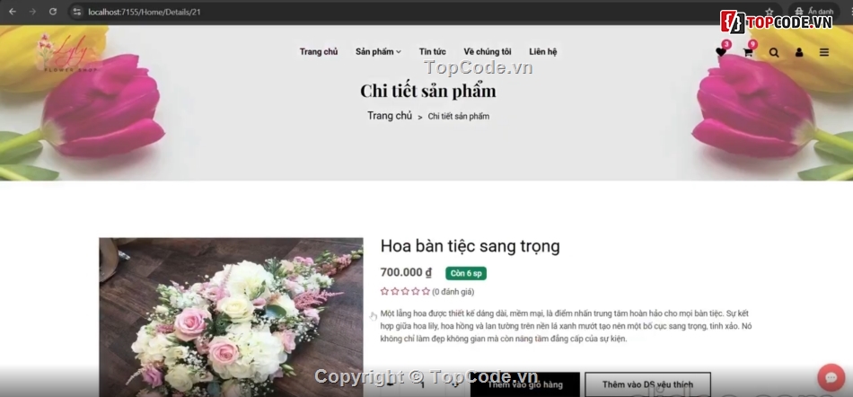 .NET,SQL,Chatbot,Code Thương Mại,website bán hoa
