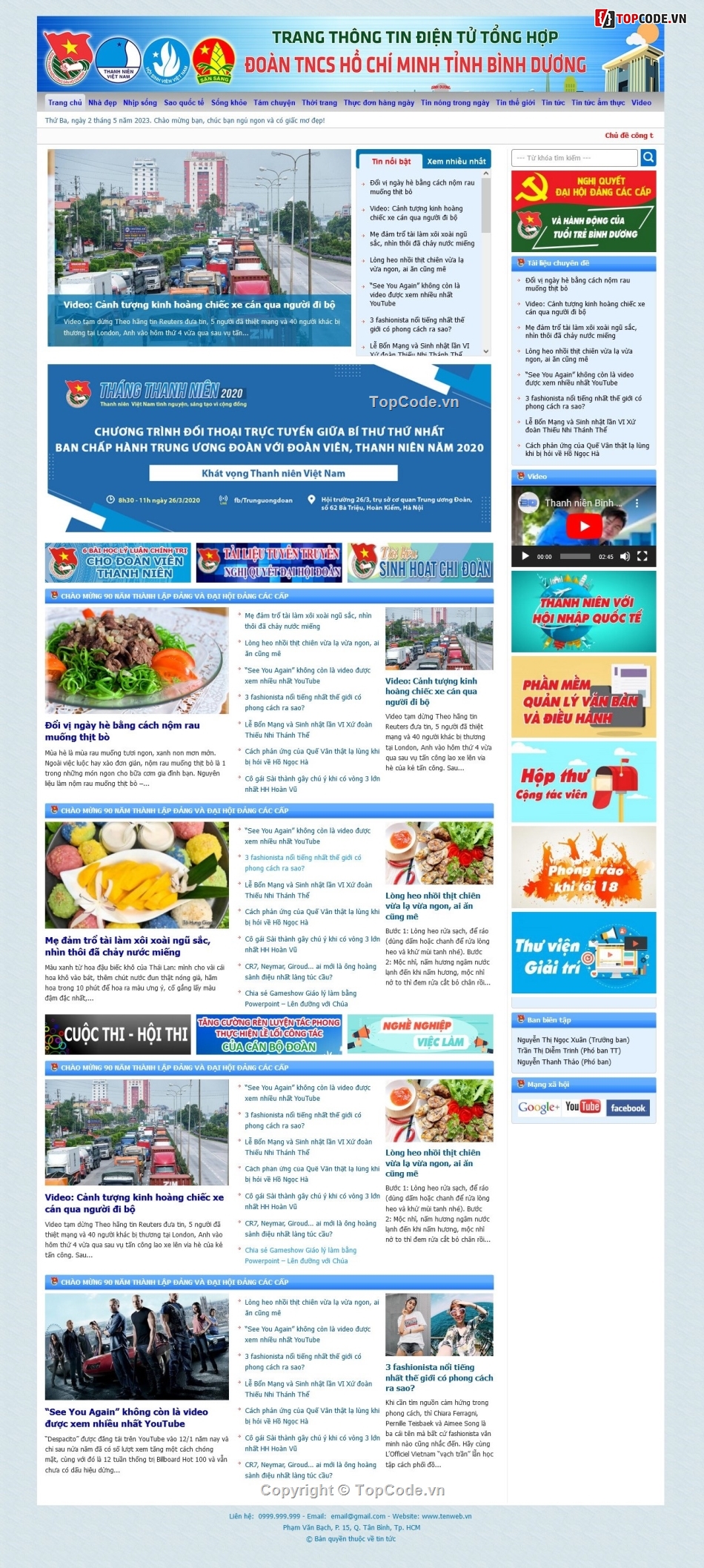 theme wordpress tin tức,website tin tức,website báo điện tử,code website báo chí,code tin tức