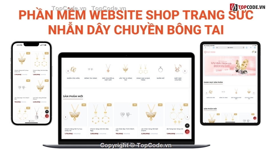 web trang sức,website trang sức,web bán trang sức,php mysql,phần mềm quản lý bán hàng,code web bán trang sức