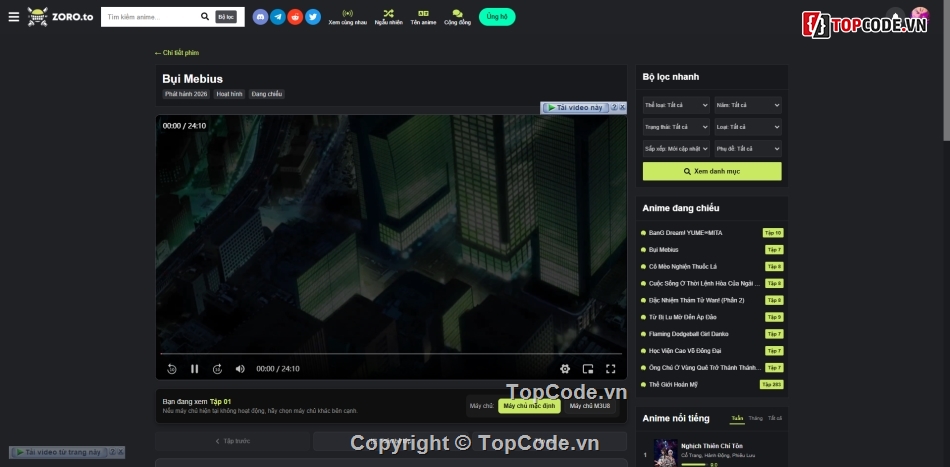 code website xem phim,code web xem phim,code xem phim đẹp,anime,code anime,web xemphim anime