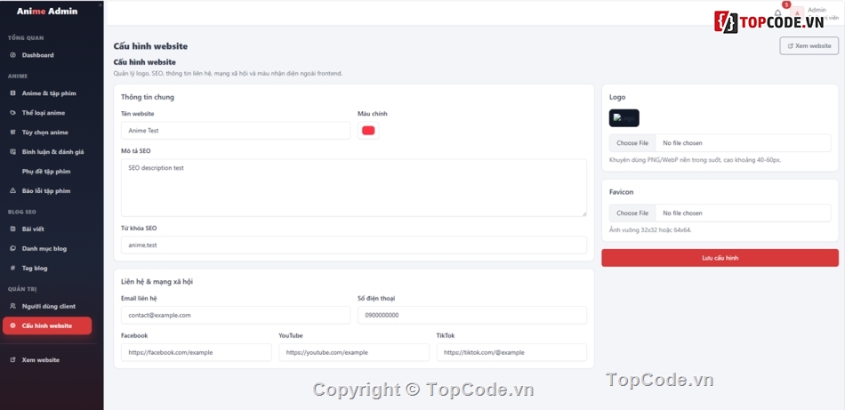 Source Code Xem Phim,Source PHP,Website Phim Anime