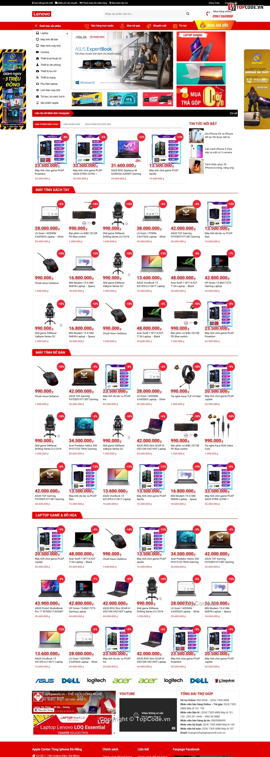 theme wordpress máy tính,Source code wordpress,Source code  bán điện thoại,wordpress điện máy,code máy tính,code bán điện thoại