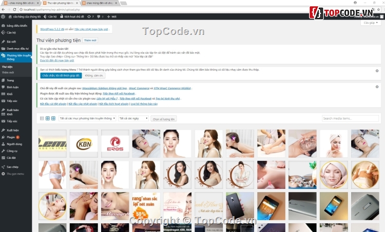 website spa làm đẹp,thẩm mỹ viện spa,Code web spa,web giới thiệu thẩm mỹ viện