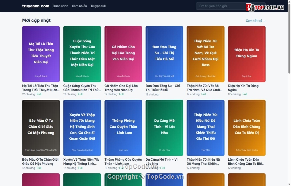 source web doc truyen,code web truyen laravel,web doc truyen tu dong,source crawler truyen,code php doc truyen,truyennn