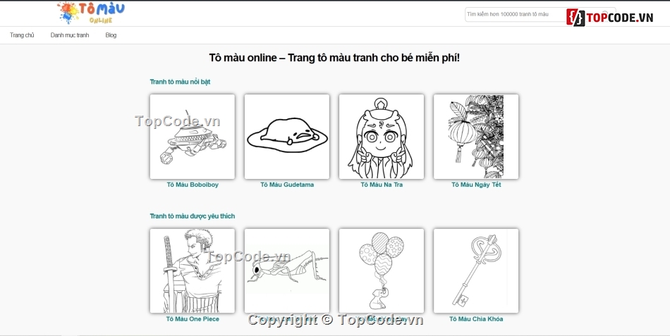 Tô màu,tô màu online,tô màu cho bé