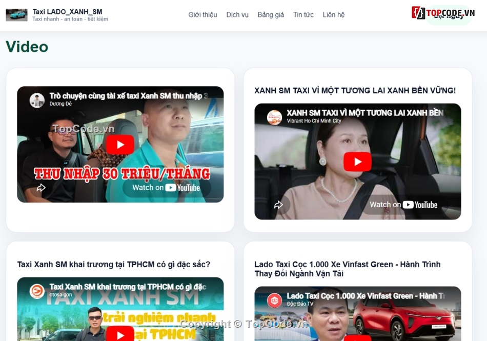 Source PHP,Web giới thiệu,Source code Website