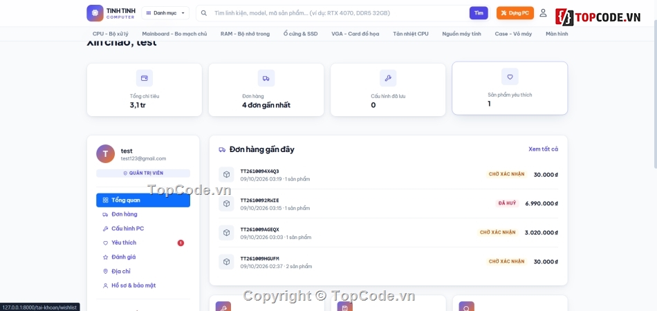 web thương mại điện tử,máy tính,điện tử,website thương mại điện tử,website điện tử,linh kiện máy tính