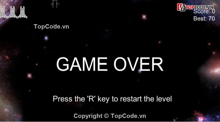 Space-Shooter-Pro,full code + báo cáo,báo cáo + slide,code de hieu va de hiểu nhất,full báo cáo
