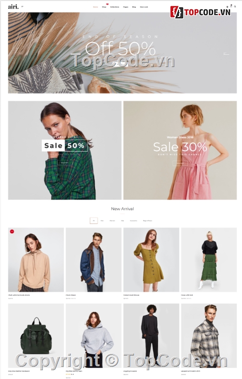 Template,Thời trang,Template Thời trang