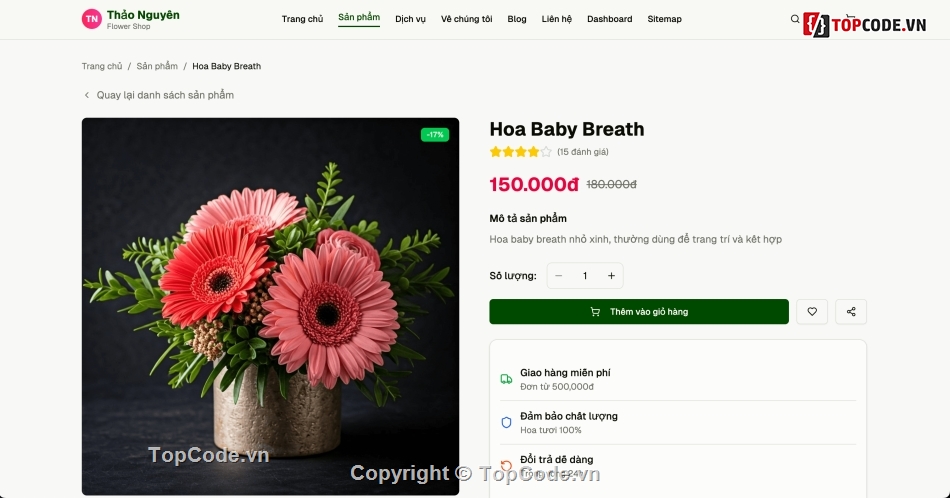 Template Web domain,Reactjs,Bán,flower,hoa,Nextjs