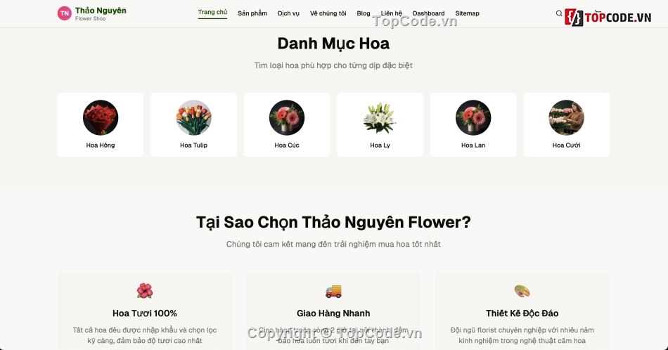 Template Web domain,Reactjs,Bán,flower,hoa,Nextjs