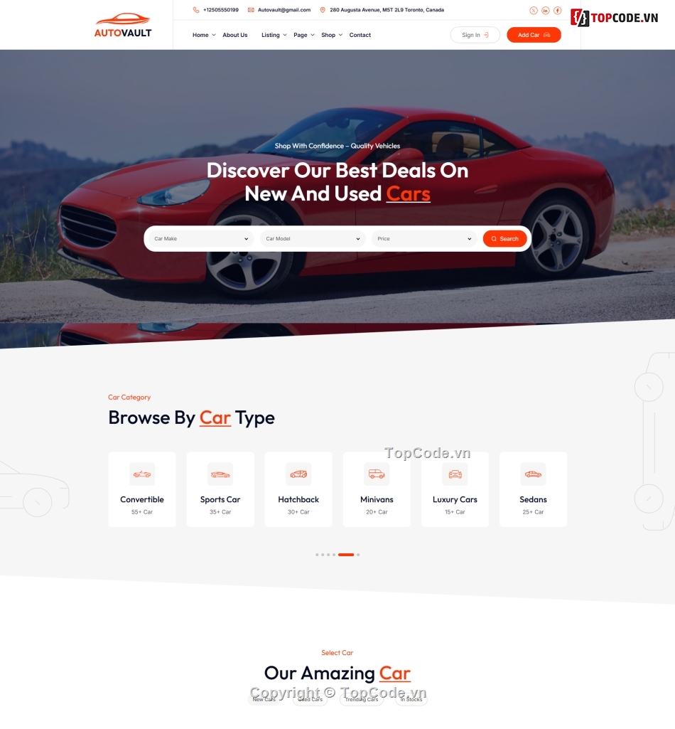 Template Web,Responsive Template,Website Template,Template Website Bán Ô Tô,Website Bán Ô Tô