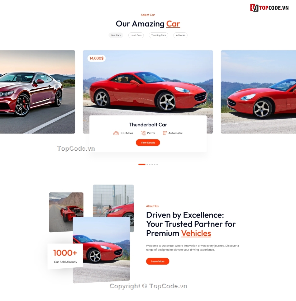 Template Web,Responsive Template,Website Template,Template Website Bán Ô Tô,Website Bán Ô Tô