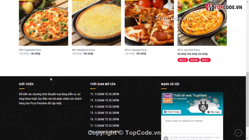 website nhà hàng pizza,Full code web bán pizza,Code web pizza WordPress Theme,WordPress Theme nhà hàng Pizza,Full code web bán bánh Pizza