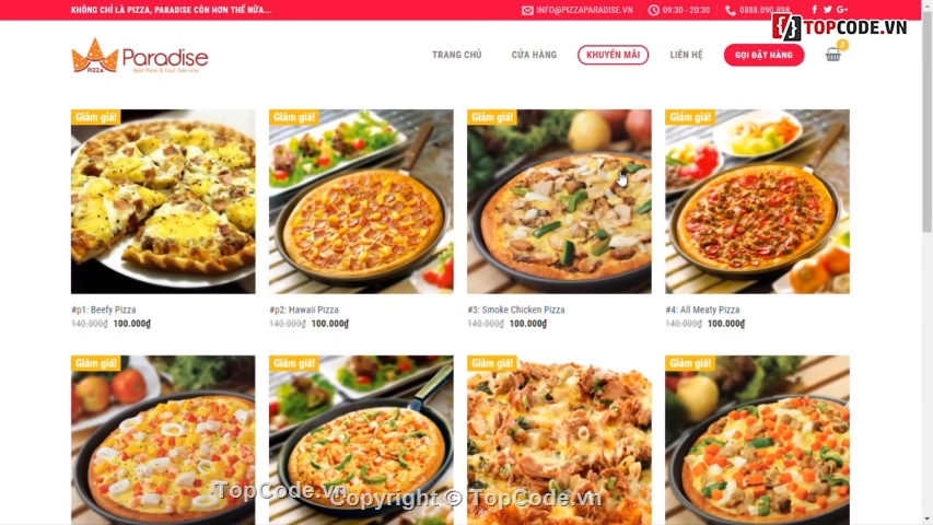 website nhà hàng pizza,Full code web bán pizza,Code web pizza WordPress Theme,WordPress Theme nhà hàng Pizza,Full code web bán bánh Pizza