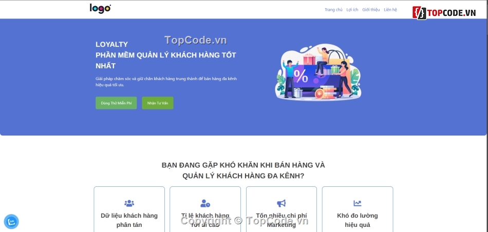 phần mềm,page,giới thiệu,Landing page giới thiệu