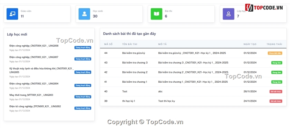 Trắc Nghiệm Online ASP.NET MVC,.NET,SQL Server,NET,SQL,Web Thi Trắc Nghiệm Online
