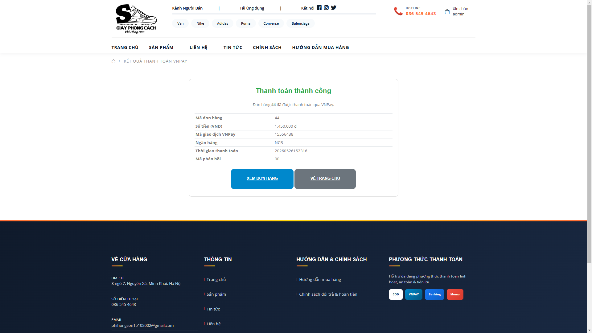 java,web,web bán giày,springboot,bán