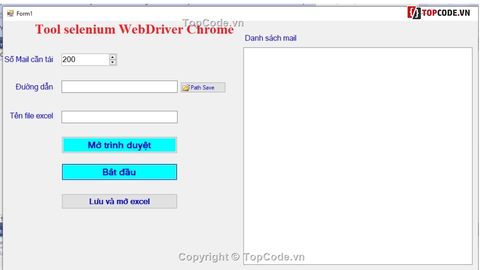 Tool Selenium Webdriver Chrome, Autoclick, Auto Login And Download Email  Outlook