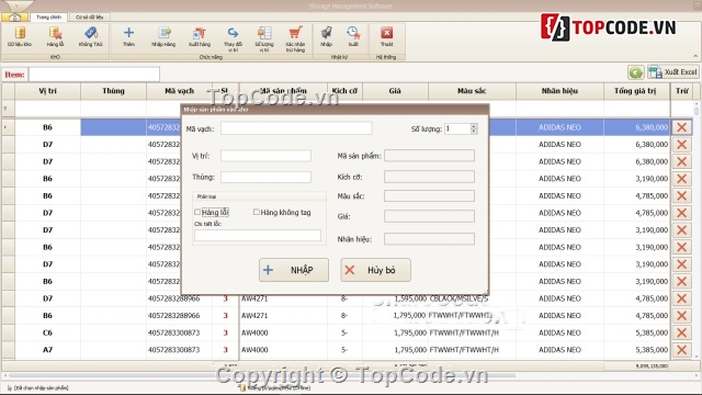 phần mền quản lý kho,Đồ án tốt nghiệp C#,phần mềm quản lý kho c#,Quản lý kho,quản lý kho Developer Express