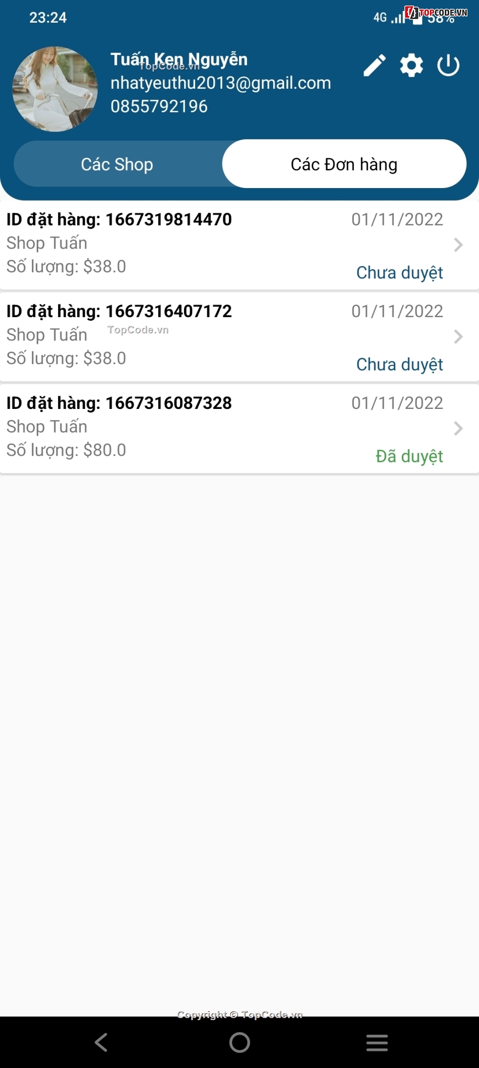 Ứng dụng,code cửa hàng,Cửa hàng tạp hóa,android cửa hàng tạp hóa