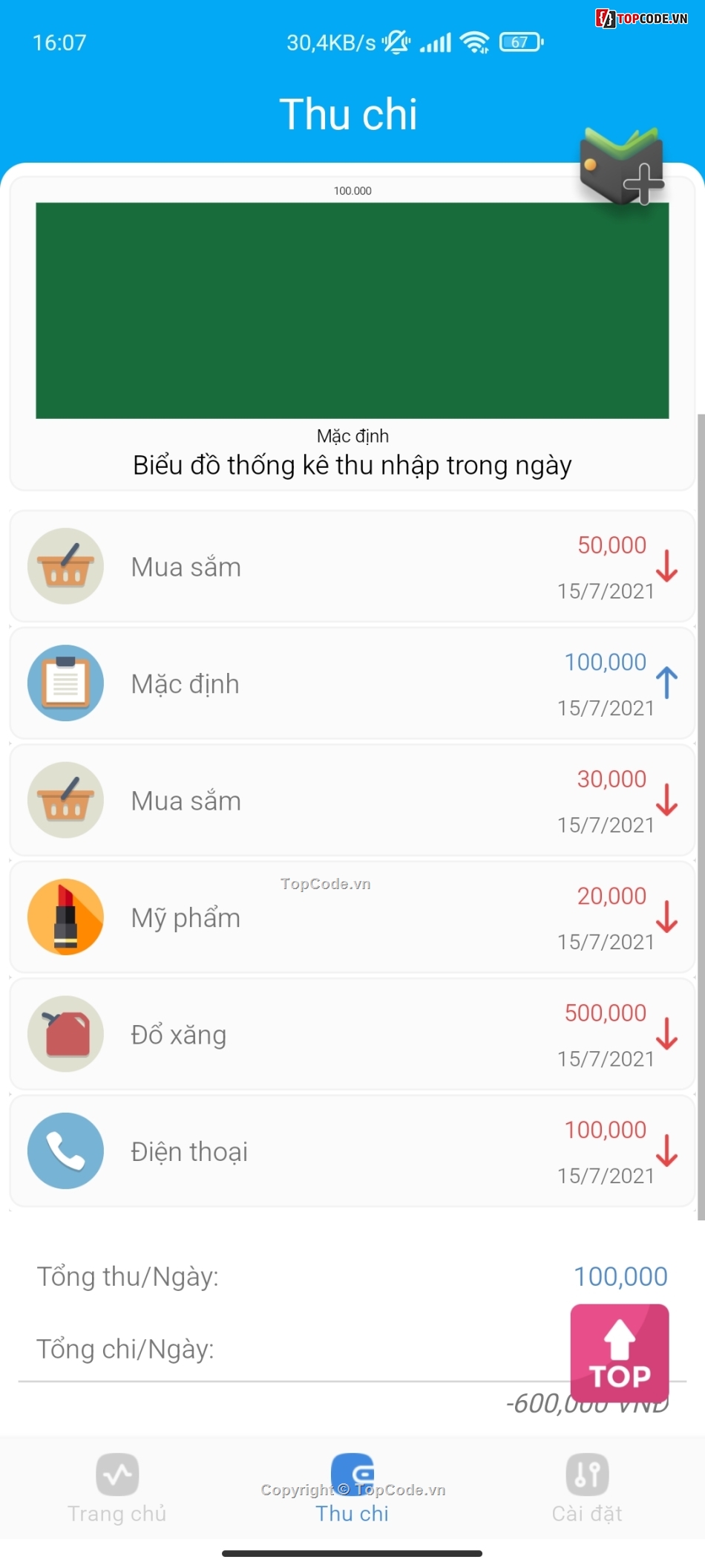 quản lý cá nhân,quản lý chi tiêu cá nhân,Ứng dụng  Android,app expense manager android studio,app quản lý chi tiêu android studio,android studio source